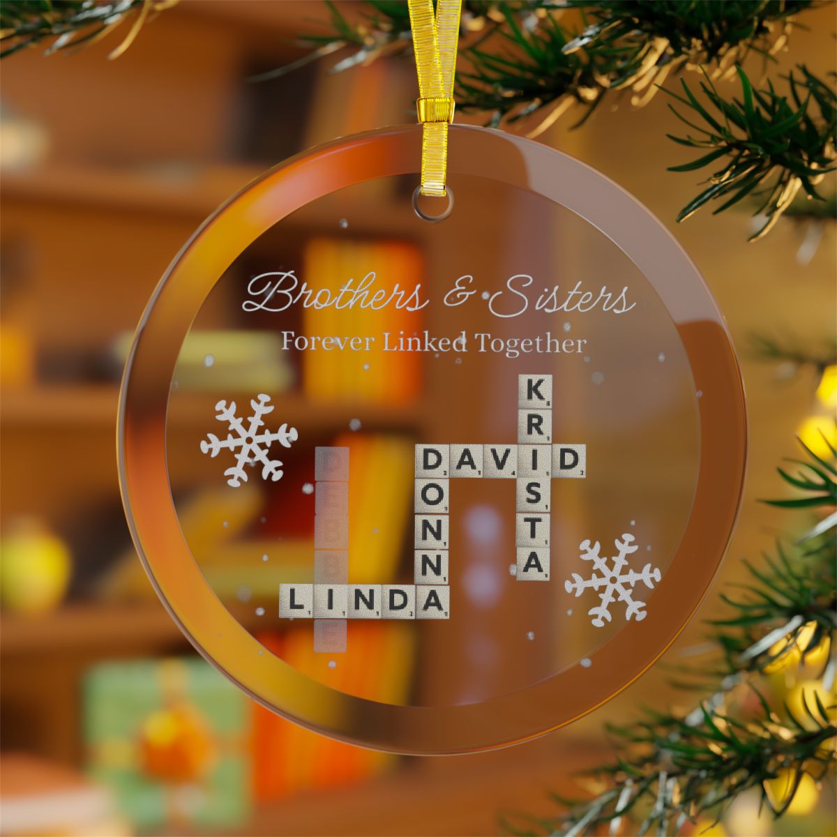 Brothers & Sisters Ornament