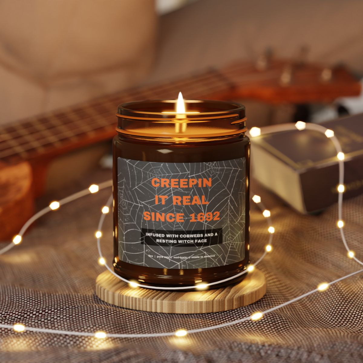 FUNNY Halloween Scented Candles - Soy Wax Blend - Great Gifts